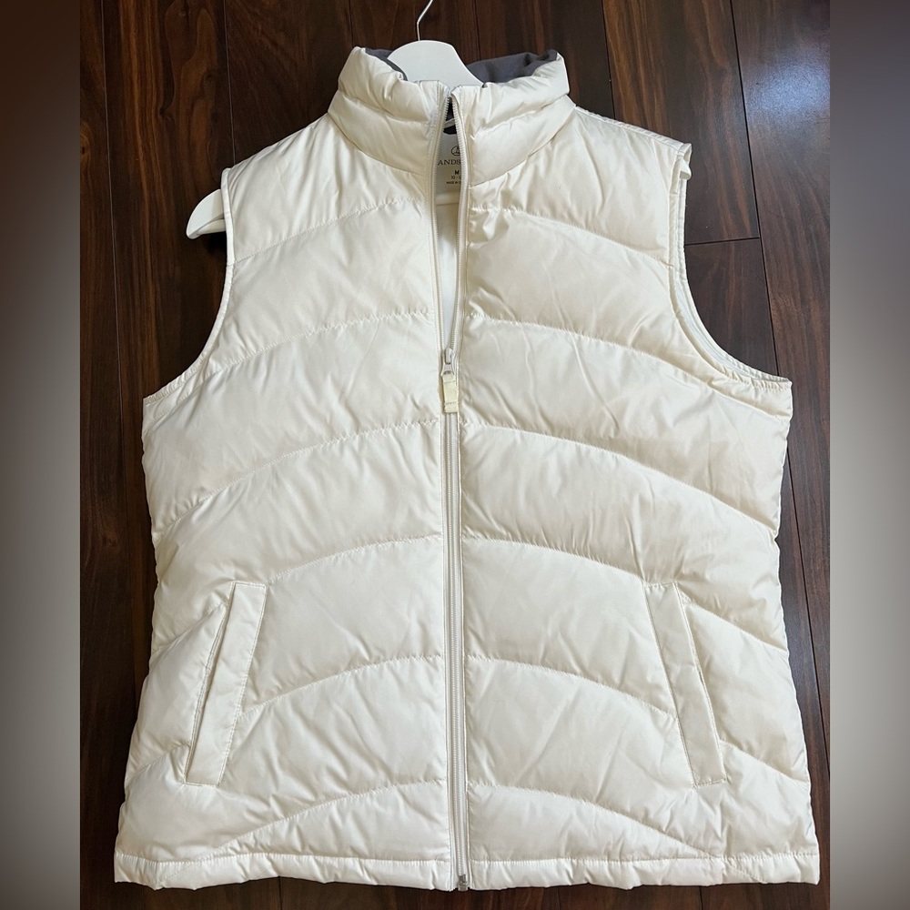 Lands’ End Women’s White Vest